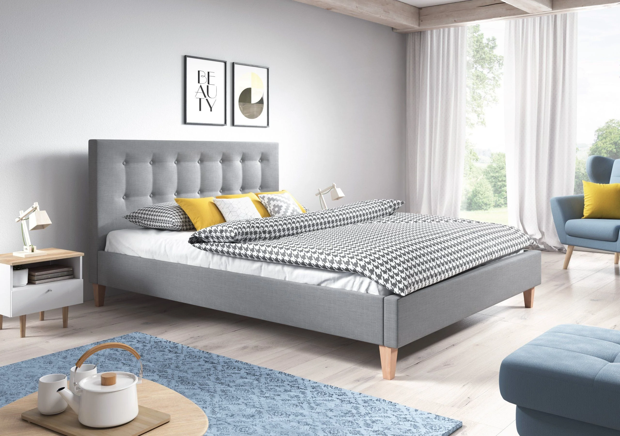 Łóżko tapicerowane – wady i zalety